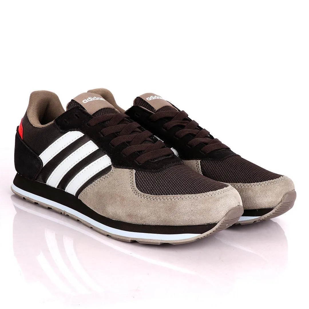 Adidas Originals Brown And Grey Sneakers