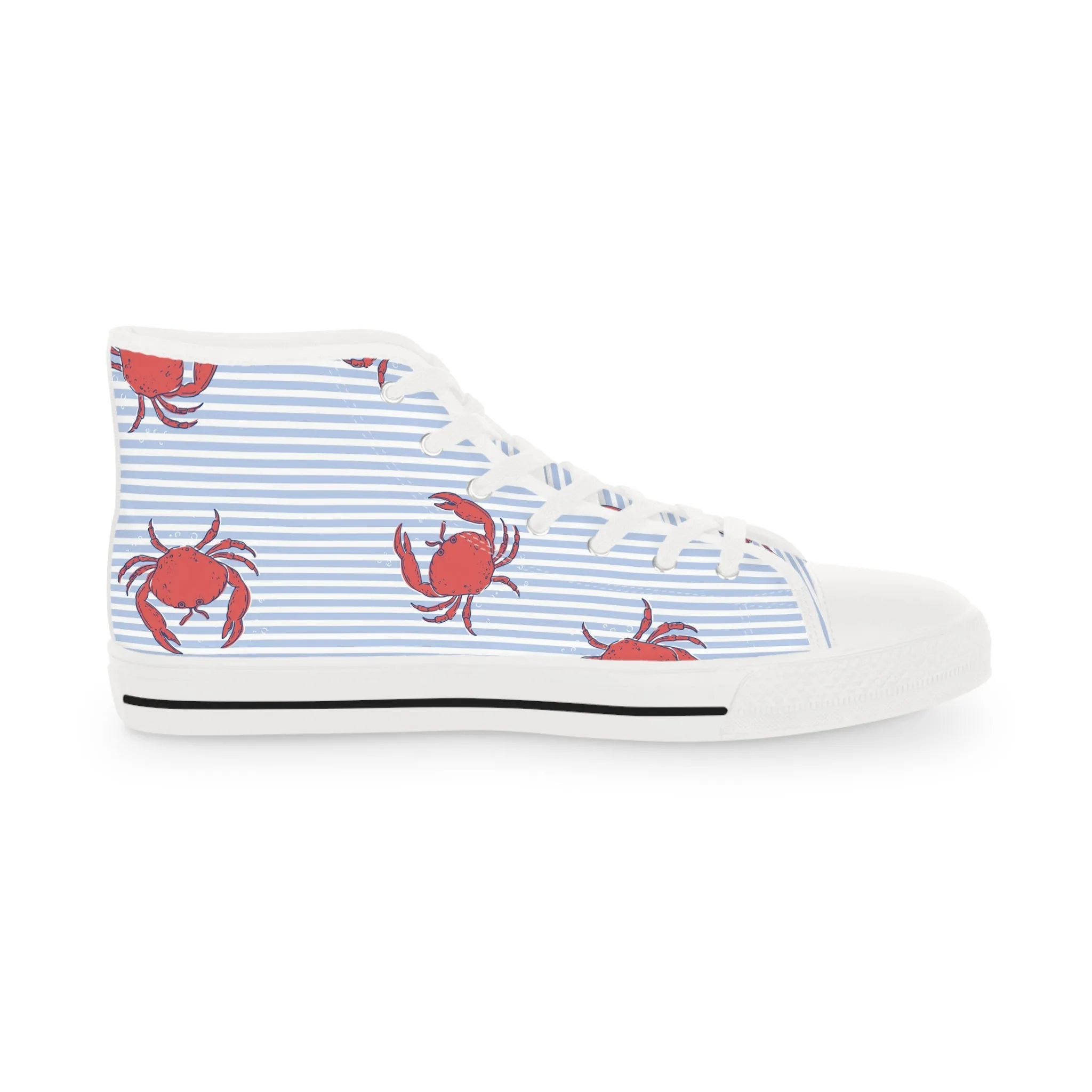 Crab Men's High Top Sneakers